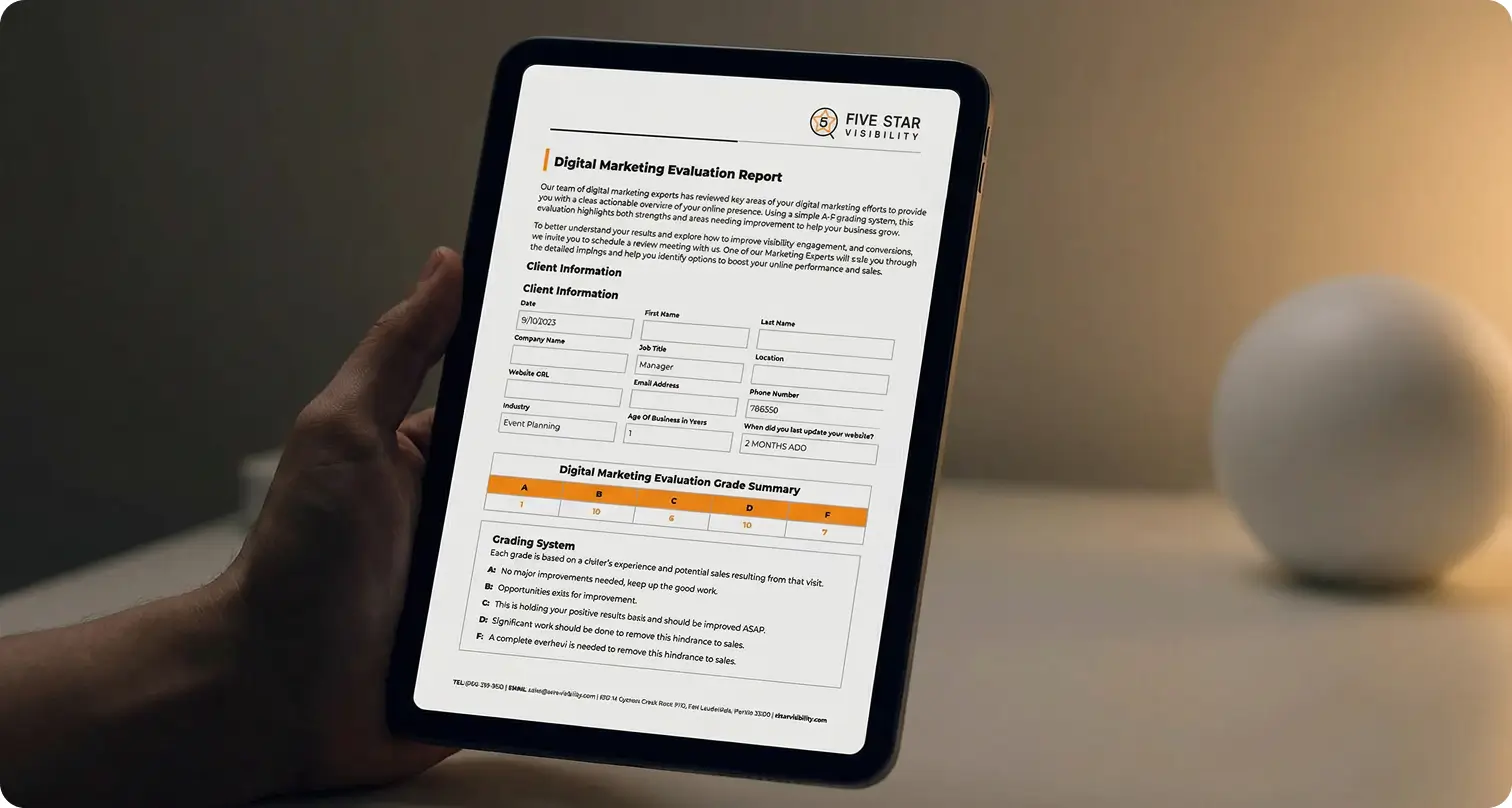 Get a Free Digital Marketing Evaluation