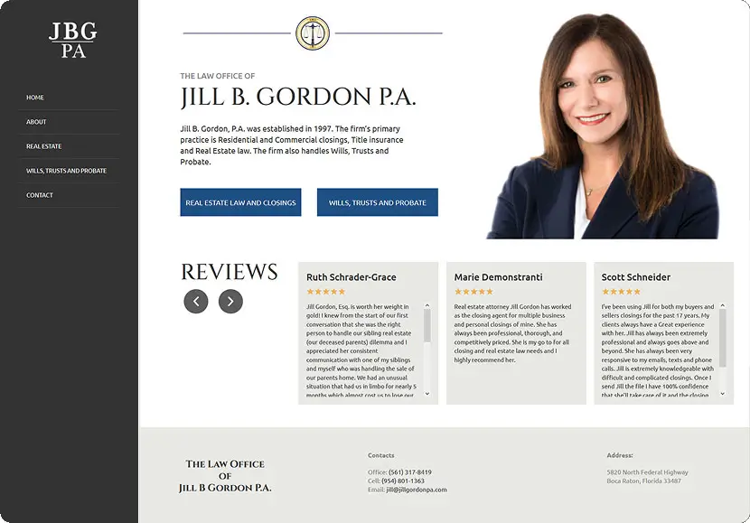 Jill B. Gordon P. A.